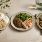 Kahvaltı, öğle ve akşam öğünlerinde dengeli protein kaynakları